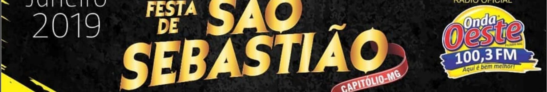 Festa de São Sebastião | 17, 18 e 19/jan – Capitólio/MG