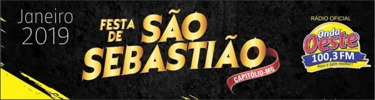 Festa de São Sebastião | 17, 18 e 19/jan – Capitólio/MG